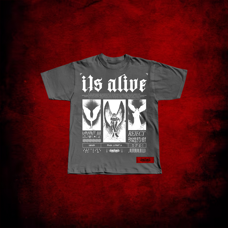 REJECT CHARCOAL TEE